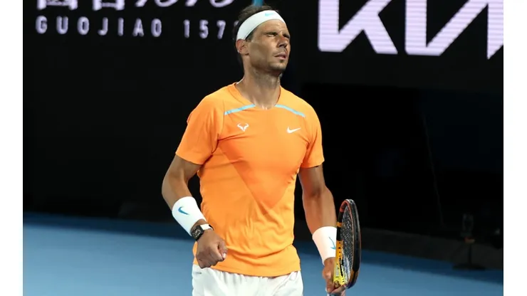 Rafael Nadal got injured in Australia this year
