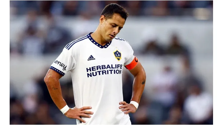 Javier Hernández #14 of Los Angeles Galaxy