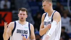 Luka Doncic and Kristaps Porzingis