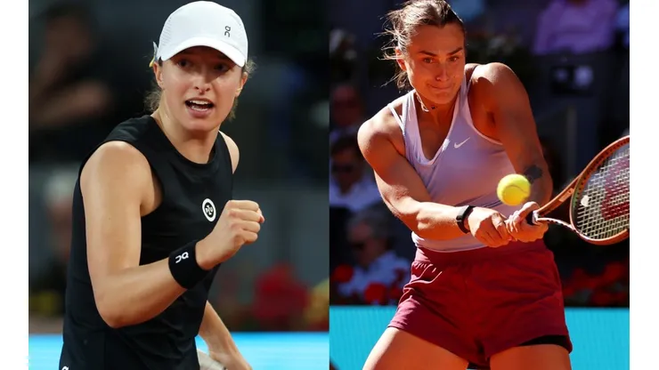 Iga Swiatek and Aryna Sabalenka
