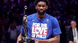 Joel Embiid received the MVP award ahead of game 3