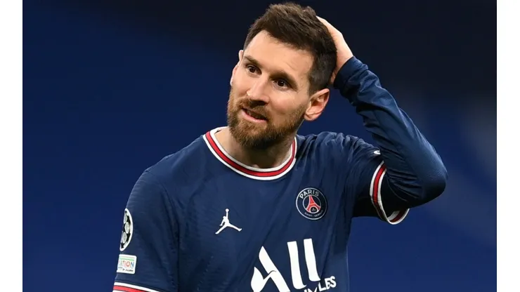 Lionel Messi of PSG