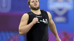 Peter Skoronski played for Northwestern in college football