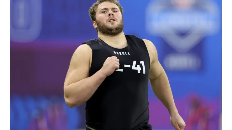 Peter Skoronski played for Northwestern in college football