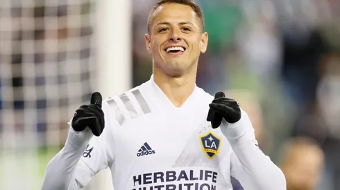 Javier Hernandez #14 of Los Angeles Galaxy