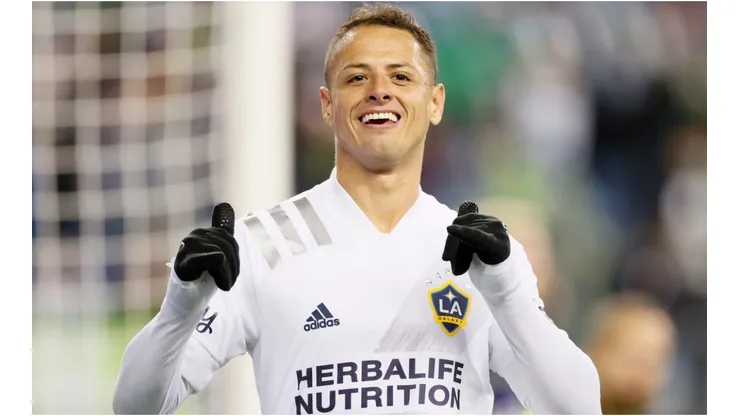 Javier Hernandez #14 of Los Angeles Galaxy