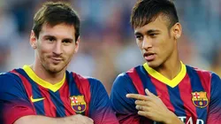 Lionel Messi and Neymar