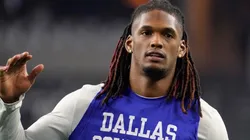 CeeDee Lamb wide receiver of the Dallas Cowboys during the 2022 NFL season