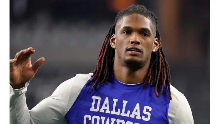CeeDee Lamb wide receiver of the Dallas Cowboys during the 2022 NFL season
