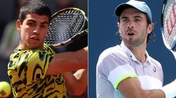 Carlos Alcaraz and Borna Coric