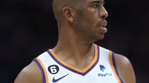 Chris Paul of the Suns during the Game 1 against the Nuggets