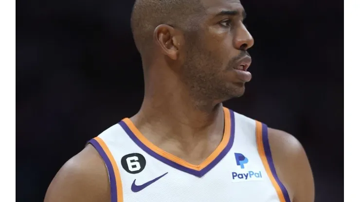 Chris Paul of the Suns during the Game 1 against the Nuggets