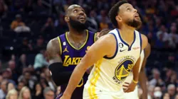 LeBron James and Stephen Curry