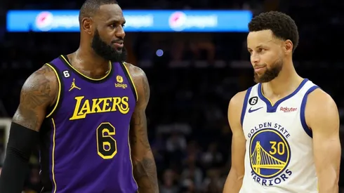 LeBron James and Stephen Curry