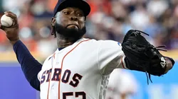 Cristian Javier #53 of the Houston Astros