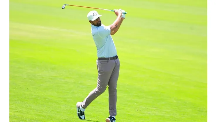 Tony Finau at the 2023 Mexican Open