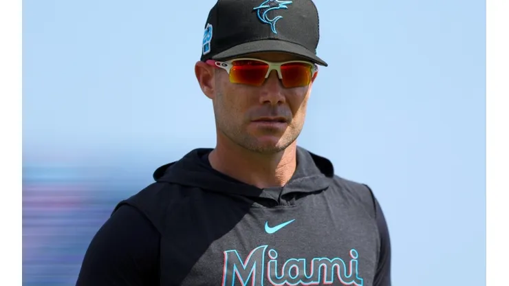 Manager Schumaker of the Marlins