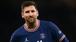Lionel Messi with PSG