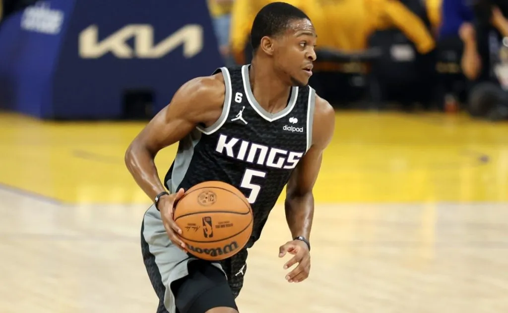 De’Aaron Fox vs the Warriors.