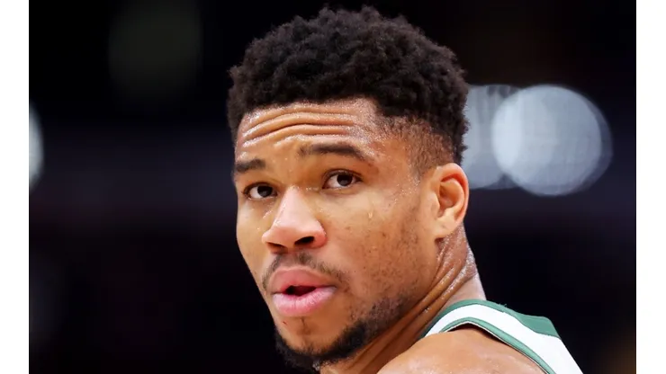 Giannis Antetokounmpo of the Milwaukee Bucks