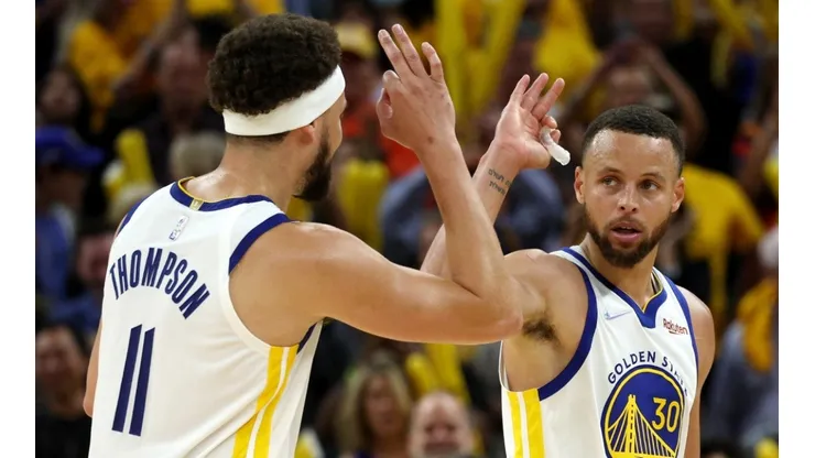 Klay Thompson and Stephen Curry