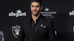 Jimmy Garoppolo signed with the Raiders in free agency