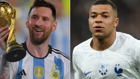 Lionel Messi and Kylian Mbappe