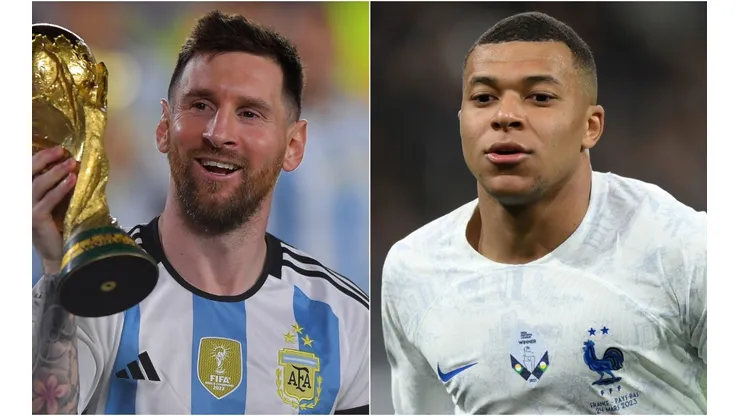 Lionel Messi and Kylian Mbappe