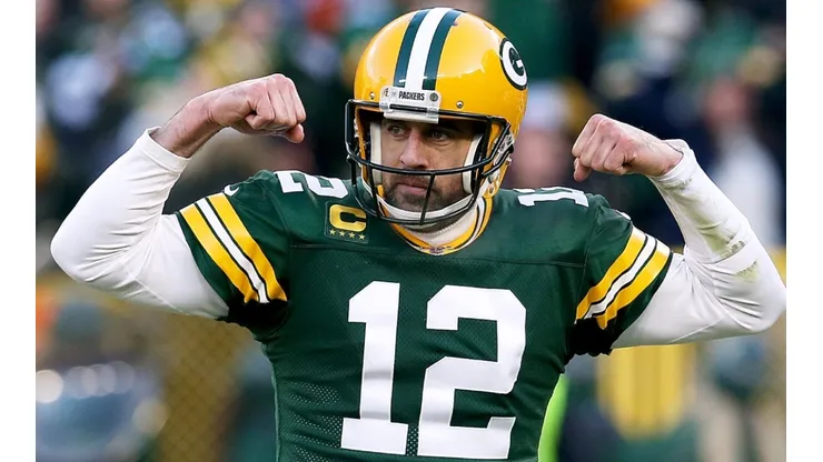Aaron Rodgers quarterback of the Green Bay Packers