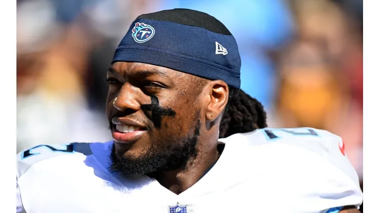Derrick Henry with the Tennessee Titans