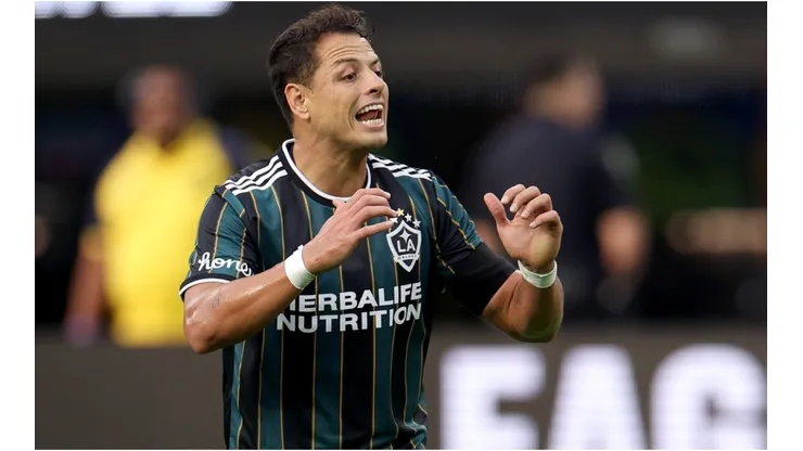 Javier Hernandez #14 of Los Angeles Galaxy