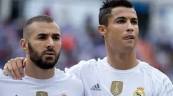 Karim Benzema and Cristiano Ronaldo