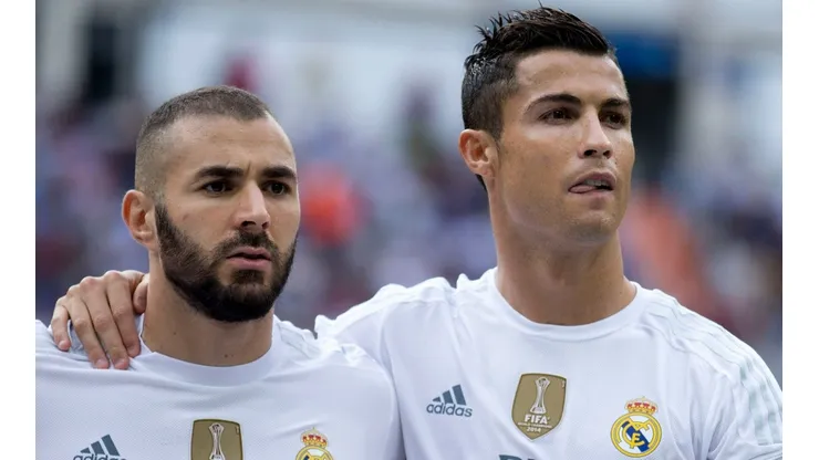 Karim Benzema and Cristiano Ronaldo