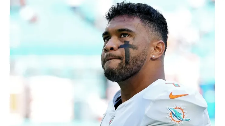 Tua Tagovailoa quarterback of the Miami Dolphins