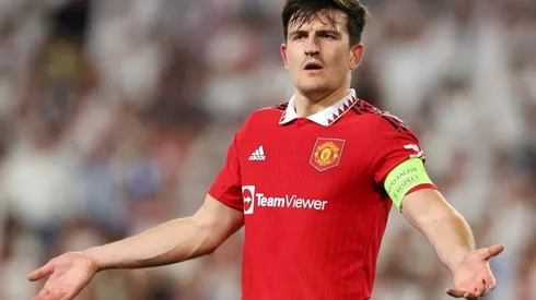 Harry Maguire in the elimination of Manchester United from the UEFA Europa League