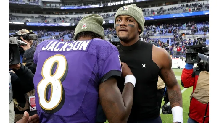 Lamar Jackson and Deshaun Watson