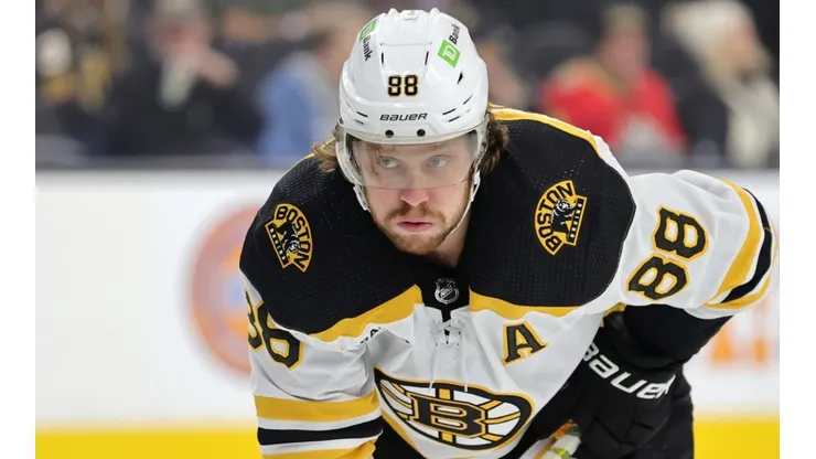 David Pastrnak of the Boston Bruins
