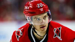 Sebastian Aho of the Carolina Hurricanes