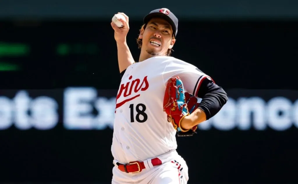 Kenta Maeda pitcher of the Minnesota Twins.
