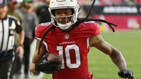 Hopkins was traded to the Cardinals by the Texans