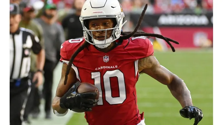 Hopkins was traded to the Cardinals by the Texans