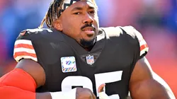 Myles Garrett had 16 sacks for the Browns last season