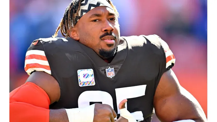 Myles Garrett had 16 sacks for the Browns last season