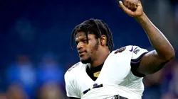 Lamar Jackson quarterback of the Baltimore Ravens