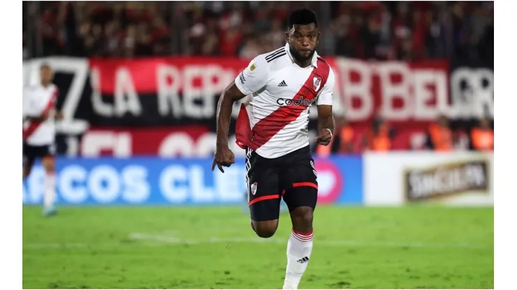 Miguel Borja of River Plate