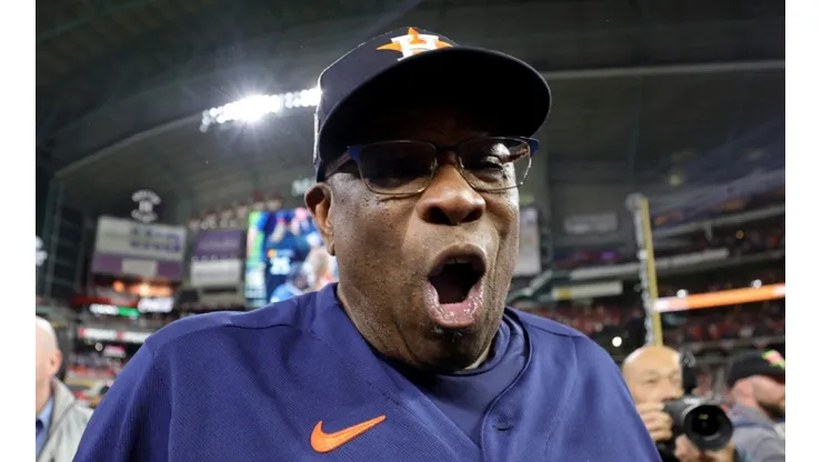 Manager Baker of the Astros