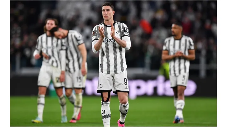 Dusan Vlahovic of Juventus