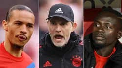 Leroy Sane, Thomas Tuchel, and Sadio Mane