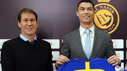 Rudi Garcia and Cristiano Ronaldo