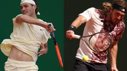 Taylor Fritz and Stefanos Tsitsipas